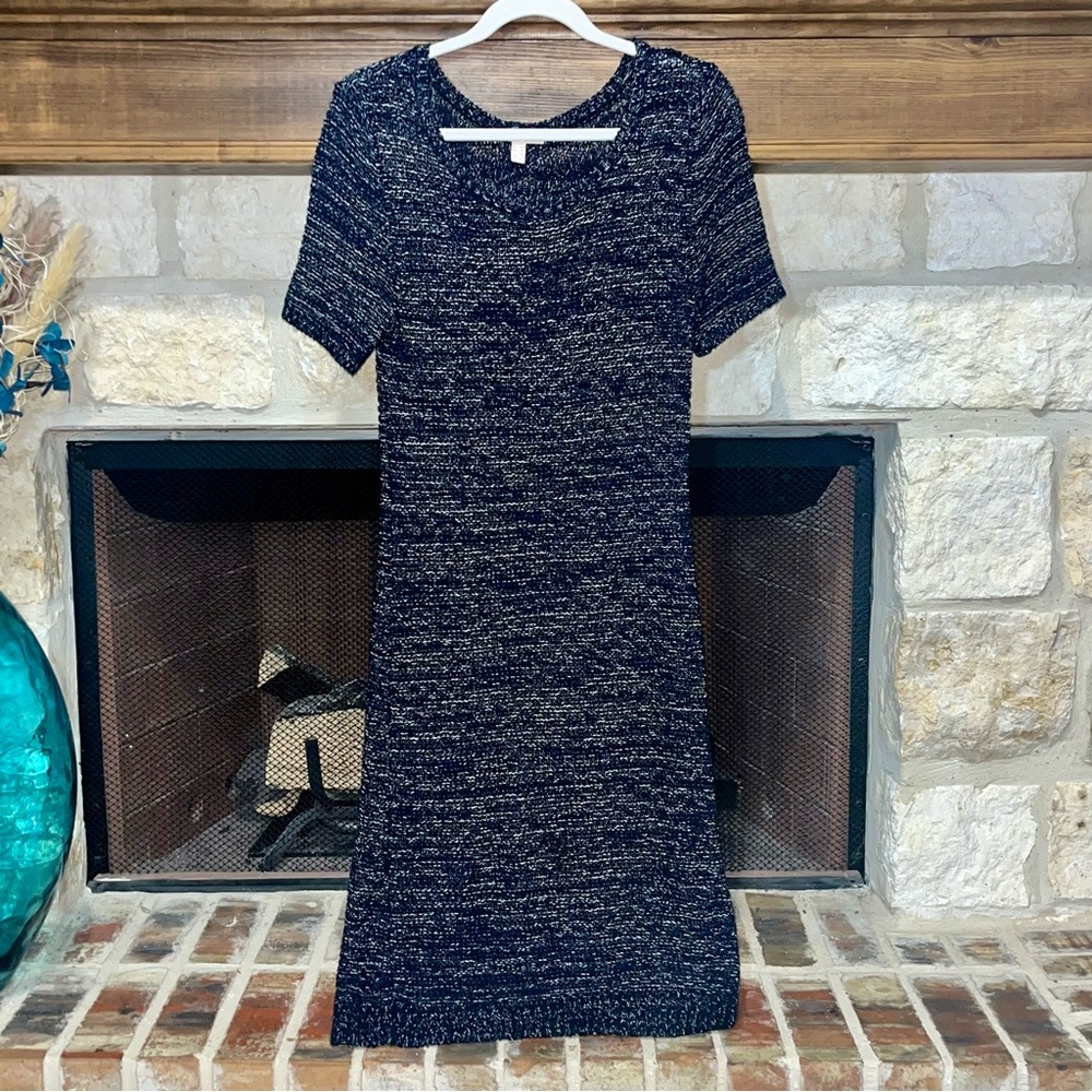 Esprit Navy Blue Midi Sweater Dress